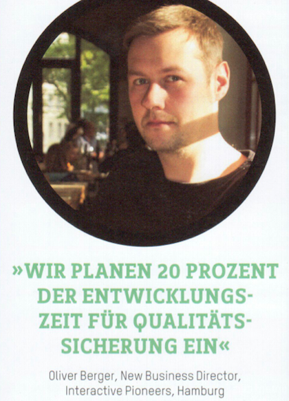WEAVE - Interactive Pioneers - Oliver Berger - Code Outsourcing